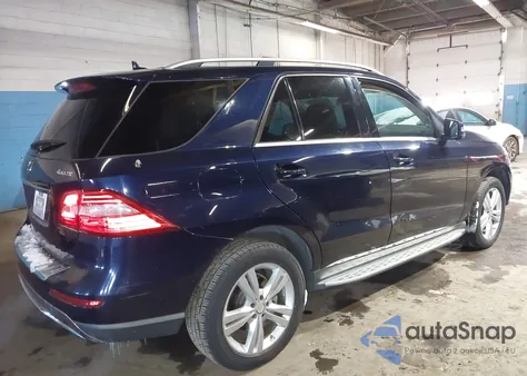 2013 Mercedes-Benz Ml 350 4Matic from USA, damaged, VIN 4JGDA5HBXDA118196